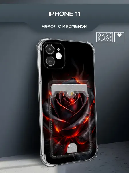 Case Place Чехол на iPhone 11 с розами