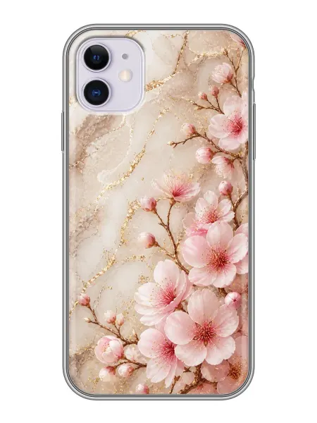 ChesnoCase Чехол на Iphone 11 Цветы для девушки