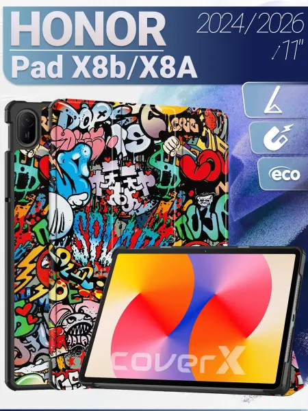 CoverX Чехол на планшет Honor Pad X8b X8a 11"