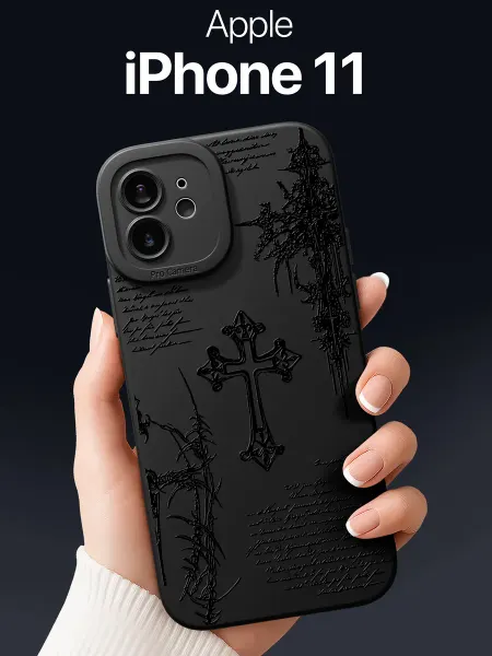 SCDesign Чехол на iPhone 11 с крестом