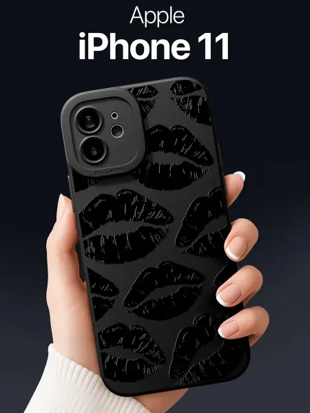 SCDesign Чехол на iPhone 11 c поцелуями
