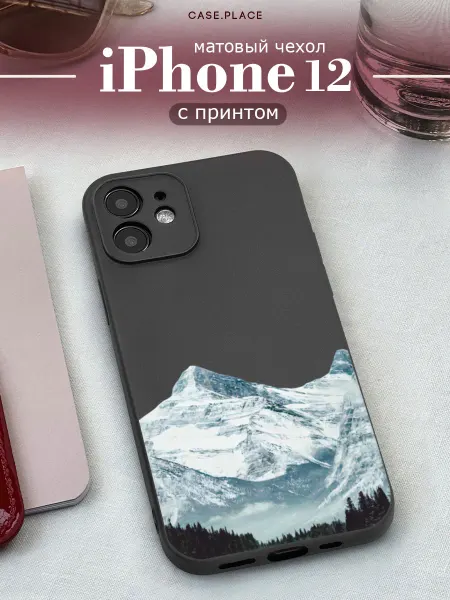 Case Place Чехол на iPhone 12 iPhone 12 Pro горы