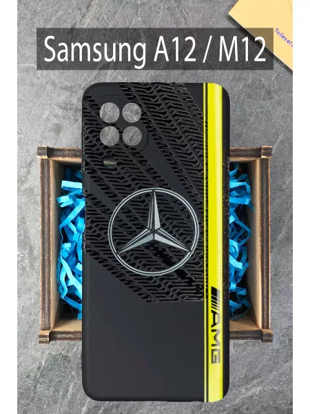 COVERGOOD Чехол на Samsung A 12 M 12 Самсунг А 12 М 12 с принтом