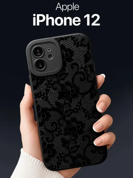 SCDesign Чехол на iPhone 12 с кружевом