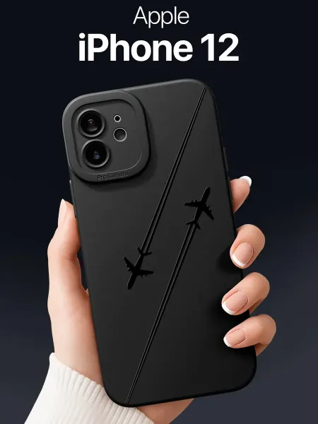 SCDesign Чехол на iPhone 12 с самолетами