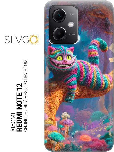 SLVGO Чехол на Xiaomi Redmi Note 12 с котиками