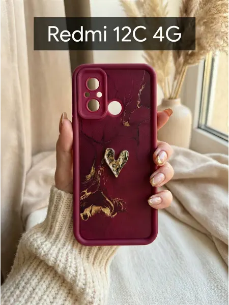 IdealStore Чехол на Redmi 12C 4G Мрамор