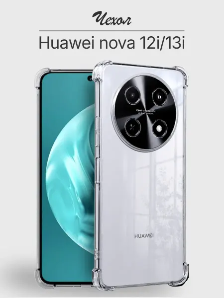 Huawei Чехол Nova 12i Nova 13i 4G прозрачный противоударный