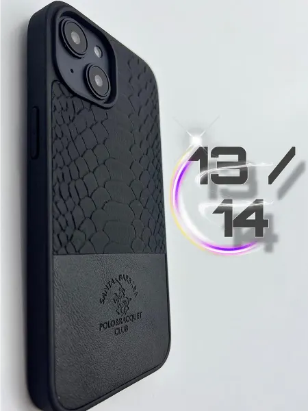 LOVRENT Чехол на iPhone 13 и 14 кожаный