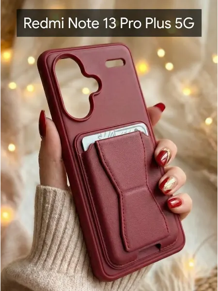 Red Cat Чехол на Redmi Note 13 Pro Plus 5G с картой