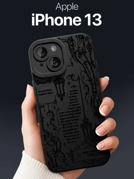 SCDesign Чехол на iPhone 13 с готическим принтом