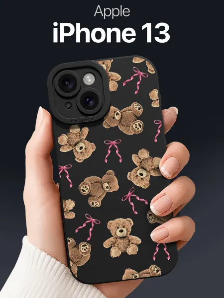 SCDesign Чехол на iPhone 13 с мишками