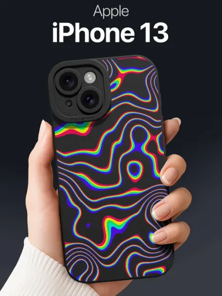 SCDesign Чехол на iPhone 13 с помехами