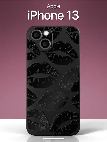 SCDesign Чехол на iPhone 13 поцелуями