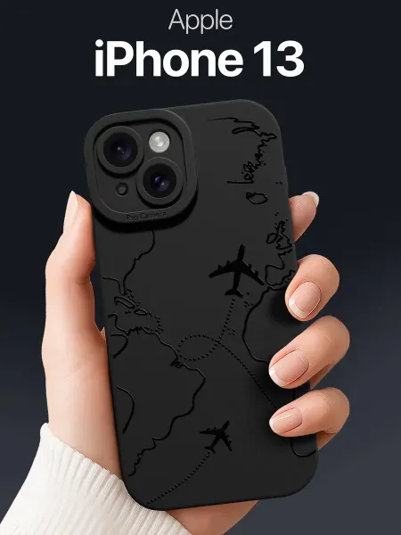 SCDesign Чехол на iPhone 13 с самолетами