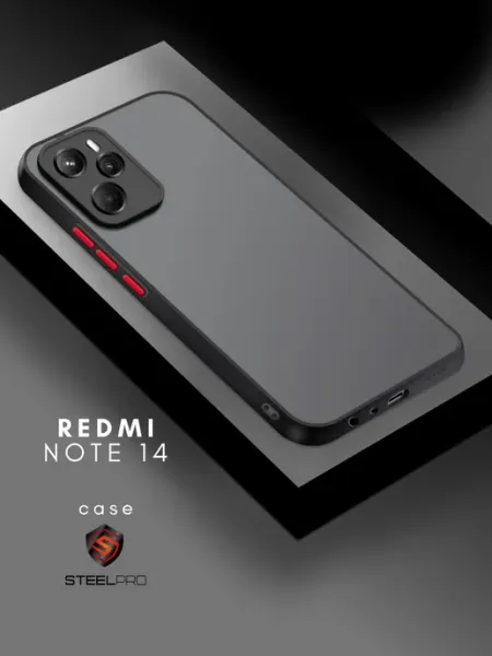 SteelPro Чехол для Redmi Note 14 4G матовый