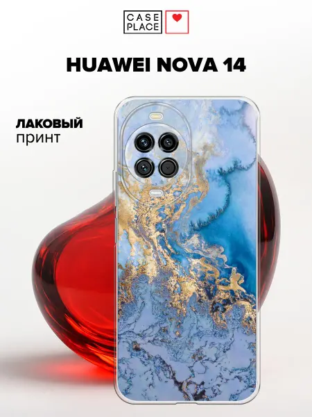 Huawei Чехол на Nova 14 мрамор