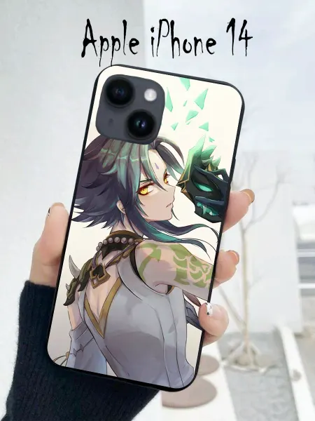 Чехломания Чехол на iphone 14 аниме Сяо Геншин Импакт