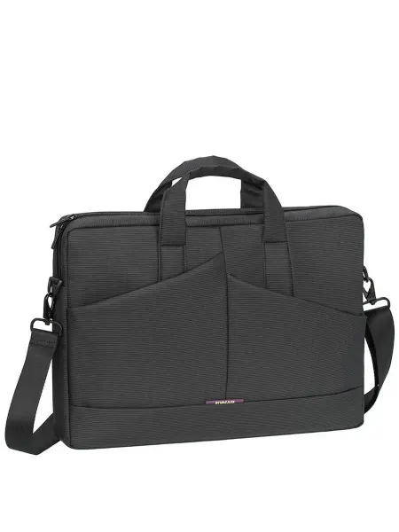 Riva Сумка для ноутбука 15.6" 8731 серый полиэстер (8731 GREY)
