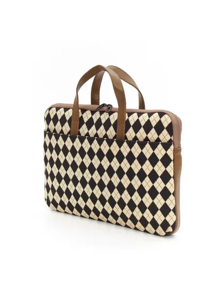 BagSpace 15,6" Сумка для ноутбука BS218-15-BK черный ромб