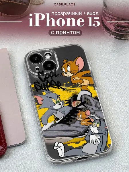 Case Place Чехол на iPhone 15 граффити