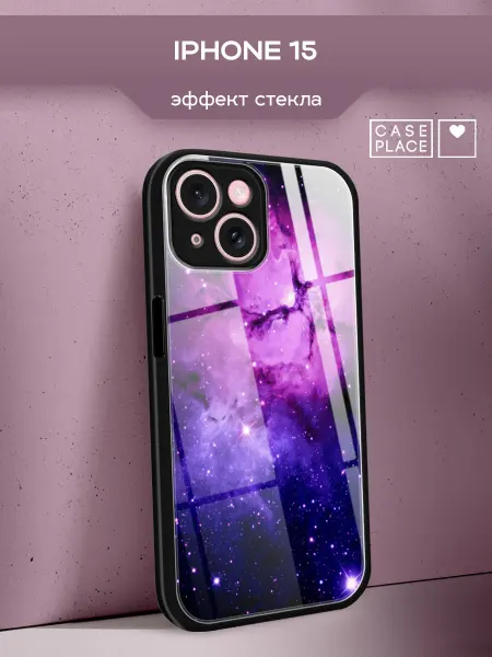 Case Place Чехол на iPhone 15 космос