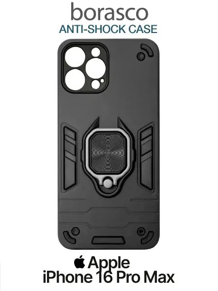 BORASCO Чехол на iPhone 16 Pro Max Anti-Shock Case
