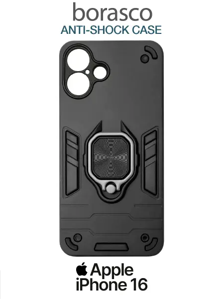 BORASCO Чехол на iPhone 16 Anti-Shock Case