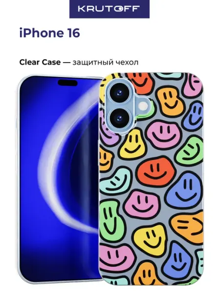 Krutoff Чехол-накладка для iPhone 16