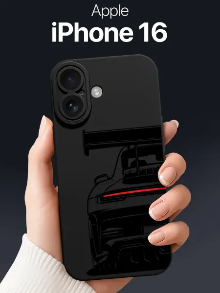 SCDesign Чехол на iPhone 16 с машиной