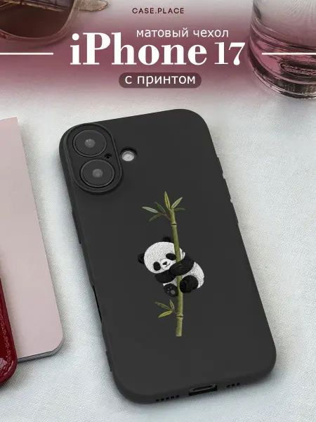 Case Place Чехол на iPhone 17 панда