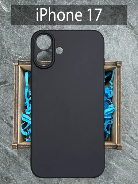 COVERGOOD Чехол на iPhone 17 черный