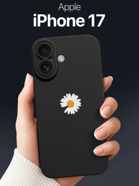 SCDesign Чехол на iPhone 17 с ромашкой