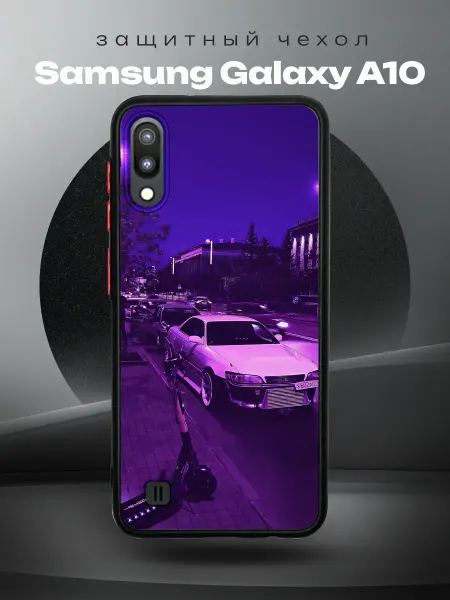 RR Case Чехол на SAMSUNG A10 с принтом тойота марк 2