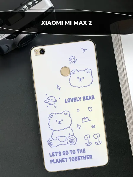 Xiaomi Чехол на Mi Max 2 с медведем