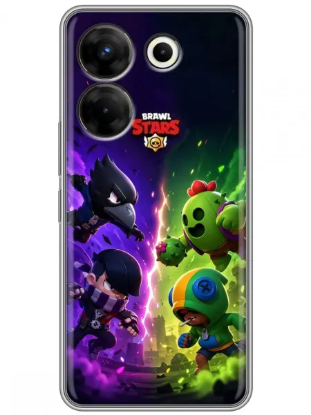 360skin Чехол на Tecno Camon 20 Pro 5G Броул Старс для мальчика