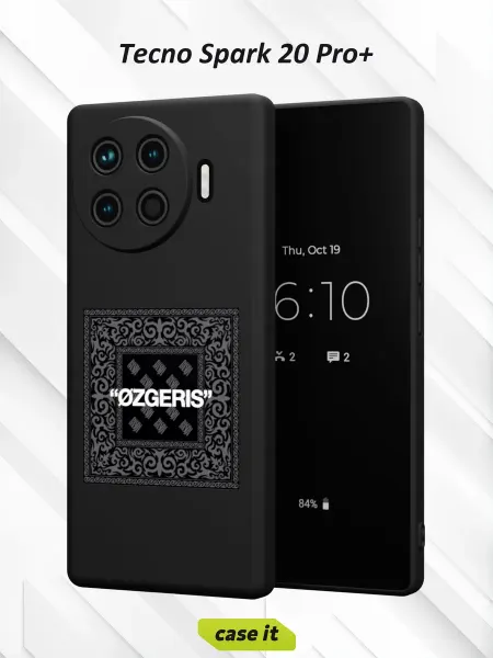 Case it Чехол на Tecno Spark 20 Pro +с принтом Ozgeris