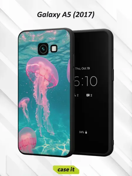 Case it Чехол на Samsung A5 2017с принтом Медузы