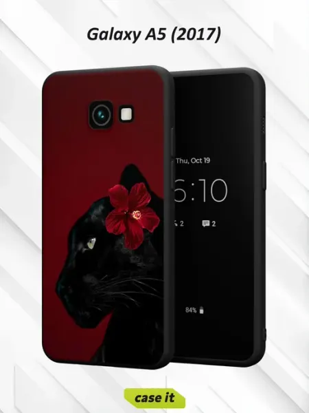 Case it Чехол на Samsung A5 2017с принтом Пантера