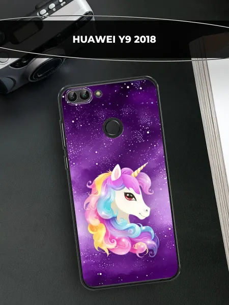 Huawei Чехол на Y9 2018 единорог