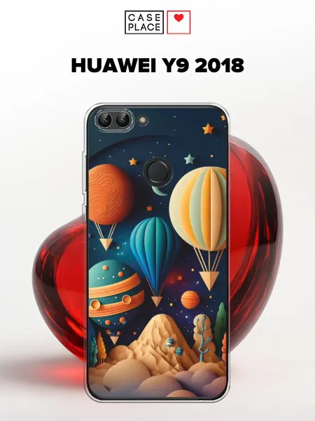 Huawei Чехол на Y9 2018 яркий