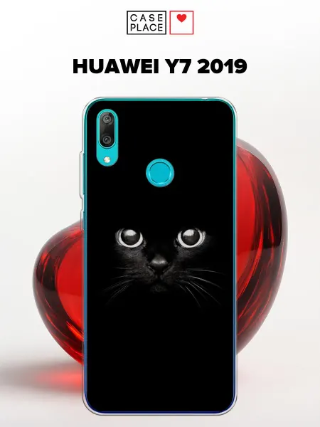 Huawei Чехол на Y7 2019 кот