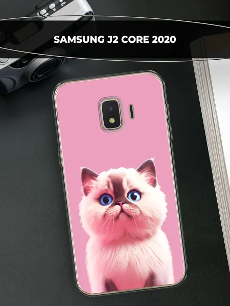 Samsung Чехол на Galaxy J2 Core 2020 кот