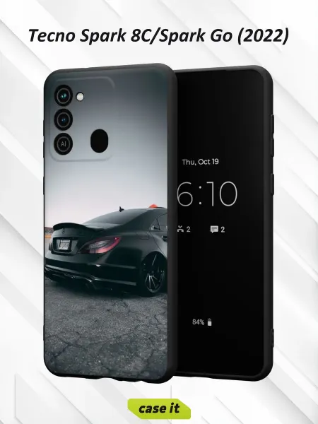 Case it Чехол на Tecno Spark 8C GO 2022 Mercedes-Benz CLS 63