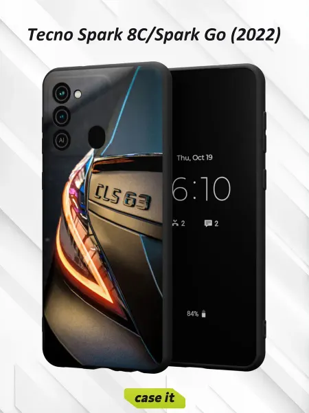 Case it Чехол на Tecno Spark 8C GO 2022 Мерседес Бенз CLS 63