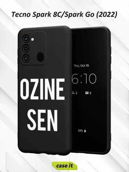 Case it Чехол на Tecno Spark 8C GO 2022с принтом Ozine Sen