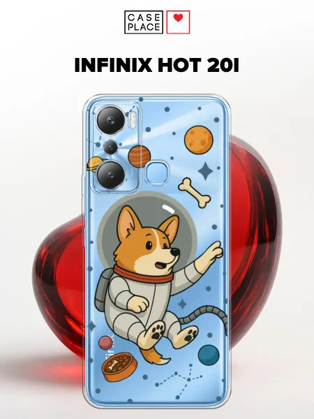 Case Place Чехол на Infinix HOT 20i космос