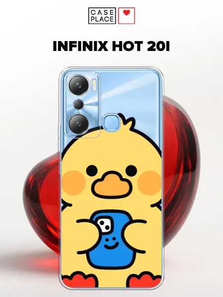 Case Place Чехол на Infinix HOT 20i милый