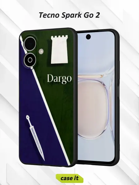 Case it Чехол на Tecno Spark Go 2с принтом Dargo