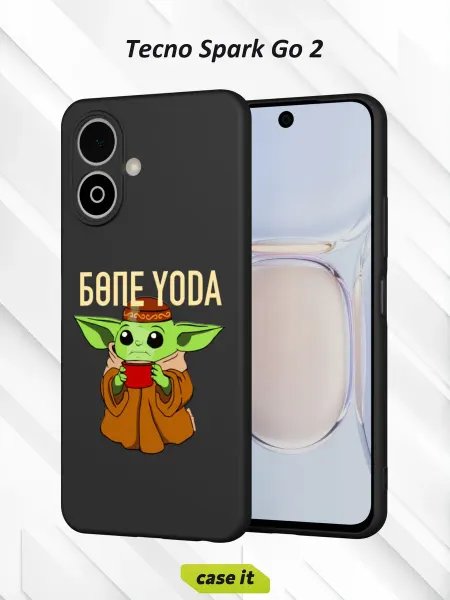Case it Чехол на Tecno Spark Go 2с принтом Грогу
